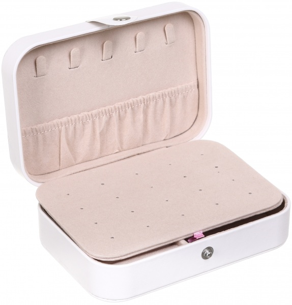 Скринька для прикрас Flatty 16x11.5x5 см білий