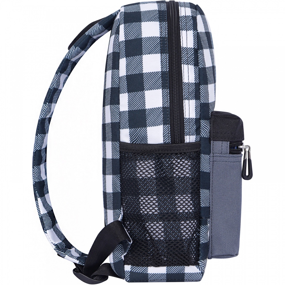 Рюкзак молодежный Bagland Шахматы черно-белые mini (суб.1425)