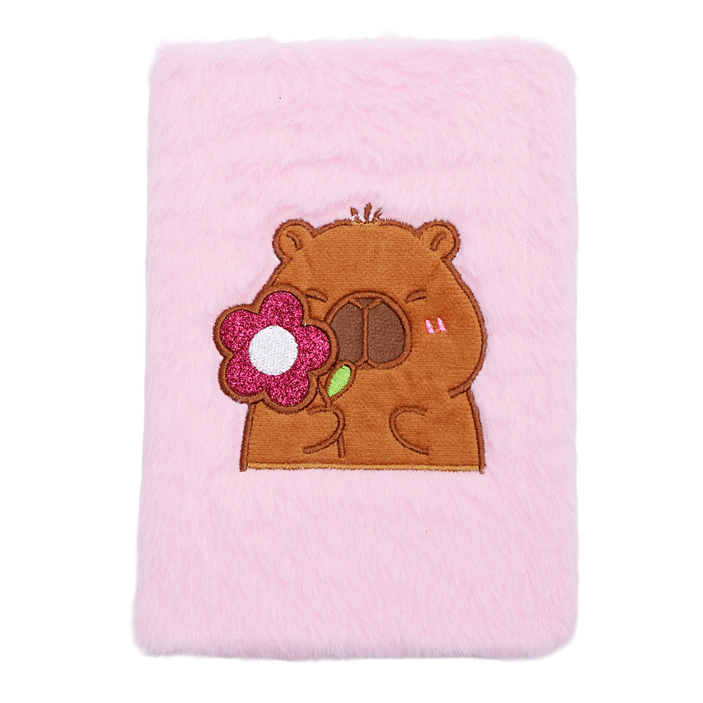 Блокнот плюшевий Forme Capybara 2 А5 80 арк. KIDS Line