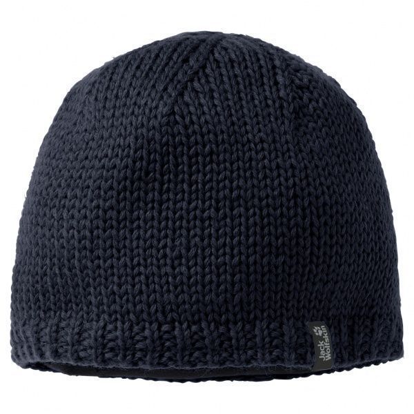 Шапка Jack Wolfskin STORMLOCK KNIT CAP 1901961-1010 L темно-синій