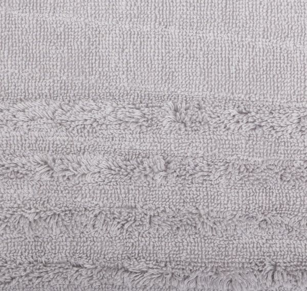 Рушник махровий 50x90 см сірий La Nuit 