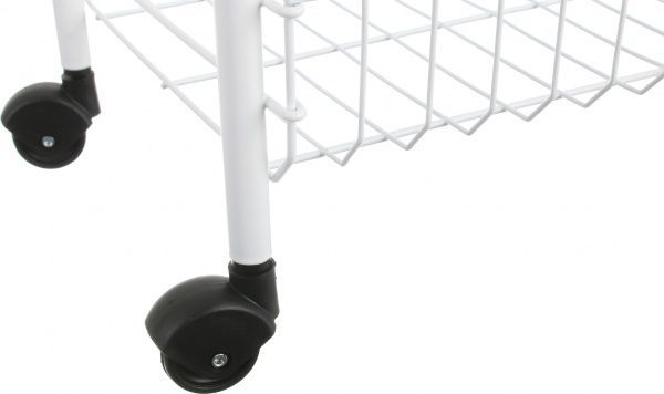 Этажерка 3-х уровневая белая SLIM 840x230x560 мм белый 