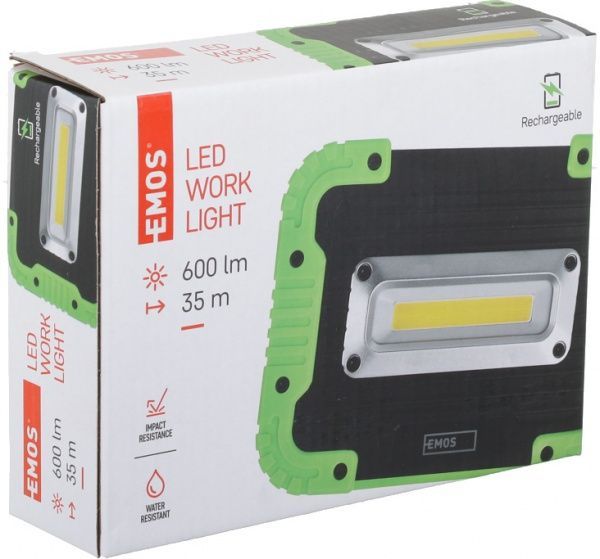 Фонарь Emos P4534 зеленый черный 