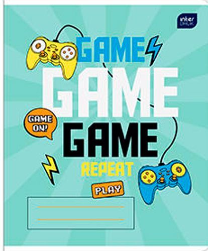 Тетрадь школьная 12 листов в клетку Boys в ассортименте (5902277278951) InterDRUK