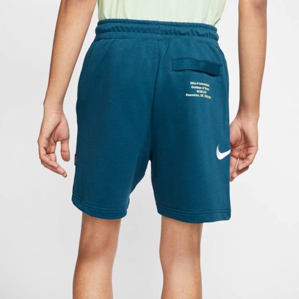 Шорты Nike M NSW SWOOSH SHORT FT CJ4882-499 р. L синий