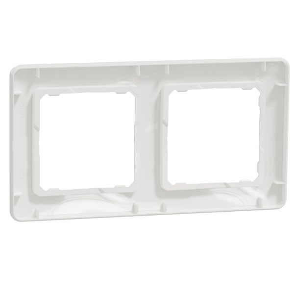 Рамка двухместная Schneider Electric Sedna Design универсальная белый SDD311802