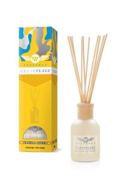 Аромадифузор FRESHWAY Camouflage Vanilla Queen (Королева ванілі) 100 мл 