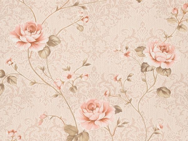 Обои бумажные Славянские обои Colorit Пиония 8146-05 0,53x10,05 м