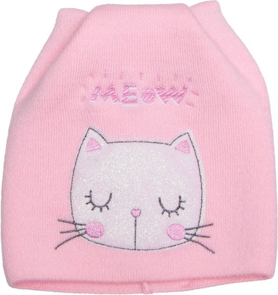 Шапочка дитяча для дівчинки Luna Kids р.50 світло-рожевий 2093к 
