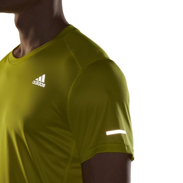 Футболка Adidas RUN IT TEE M GN2167 M салатовий