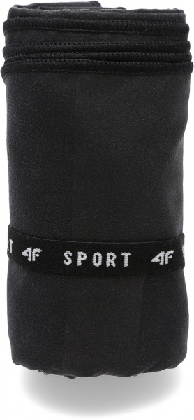 Полотенце NOSD4-RECU200B-20S 80x130 см черный 4F 