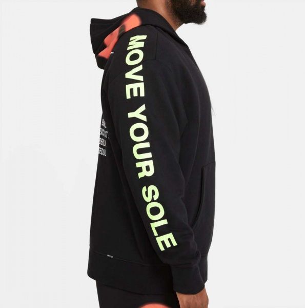 Джемпер Nike M NSW PO FT HOODIE WTOUR DA0931-010 р. L чорний