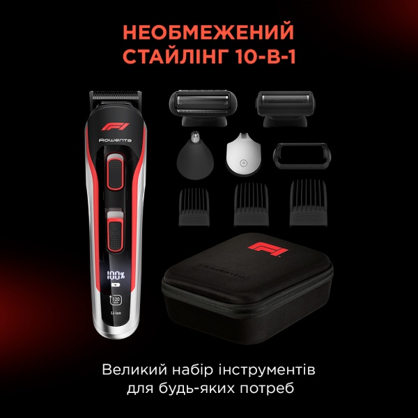 Тример універсальний Rowenta Formula 1® TN944MF0