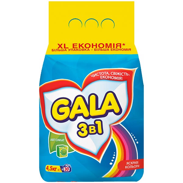 Стиральный порошок Gala Color 4.5 кг