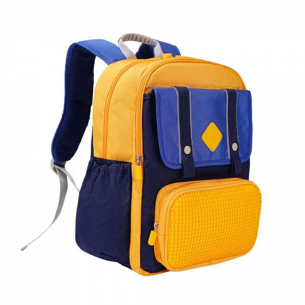 Рюкзак школьный Upixel Dreamer Space School Bag cине-желтый (U23-X01-B)