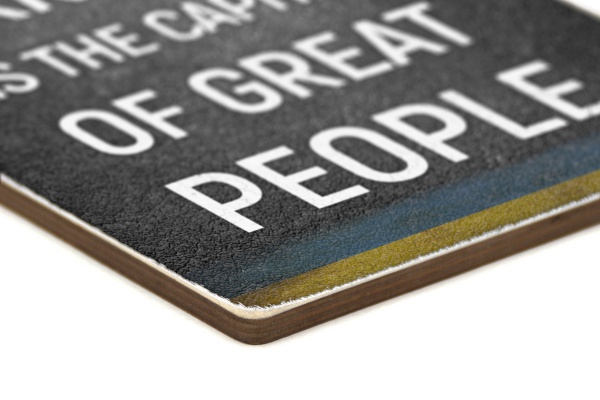 Постер деревянный 