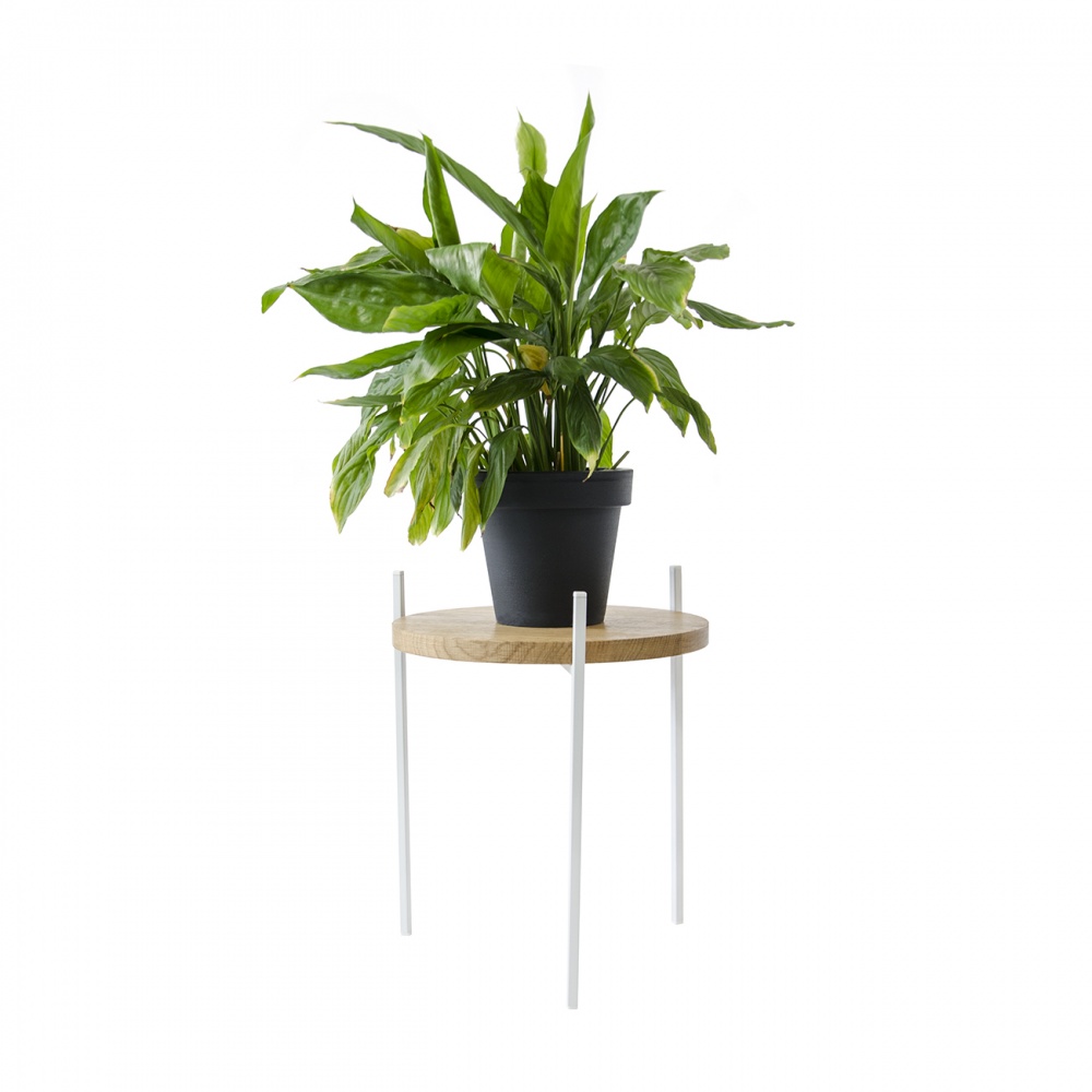 Підставка для квітів Vitan Вашингтонія d 300 мм 31,5х31,5x36 см білий