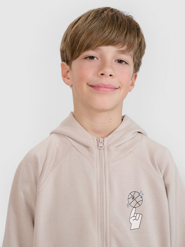 Джемпер 4F SWEATSHIRT M2103 4FJRSS25TSWSM2103-83S р.152 бежевий