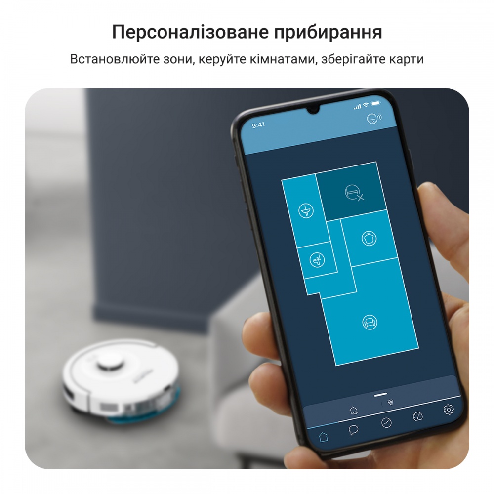 Робот-пылесос Rowenta X-PLORER Serie 90+ RR8797WH white