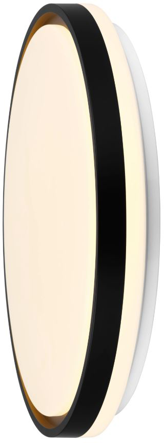 Светильник настенно-потолочный Sensio AGATA с пультом 48 Вт белый с черным 3000-6500 К LED-SENS-AGATA-48