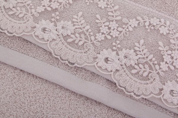 Набор полотенец Elinda бежевый Karna 