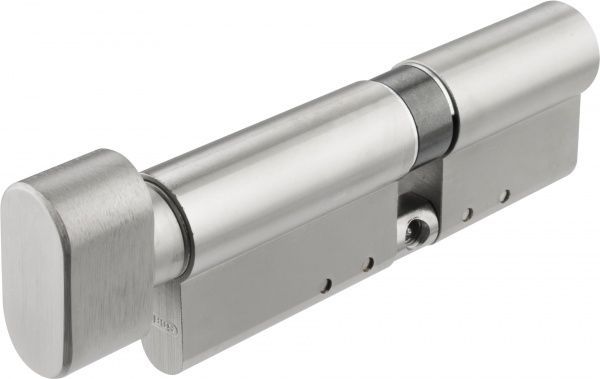 Цилиндр Abus KD15 40x50 ключ-вороток 90 мм матовый никель