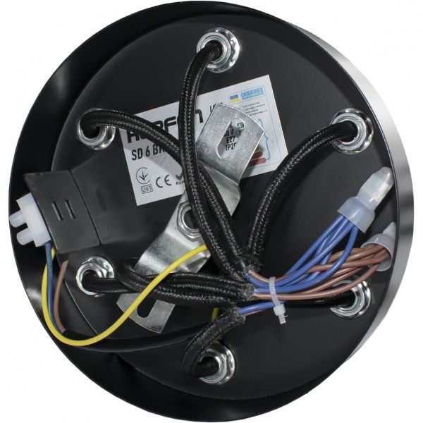 Люстра подвесная Hopfen 6x40 Вт E27 черный SD 6 LOFT 