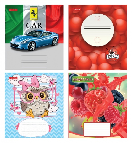 Тетрадь 12 листов в линию ТЕ 3399 Тетрада