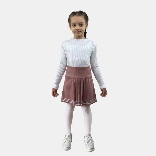 Спідниця ART KNIT Герда Попіл троянди р.140-146 