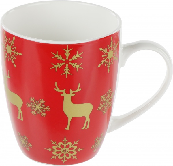 Чашка Золотые олени 360 мл Keramia