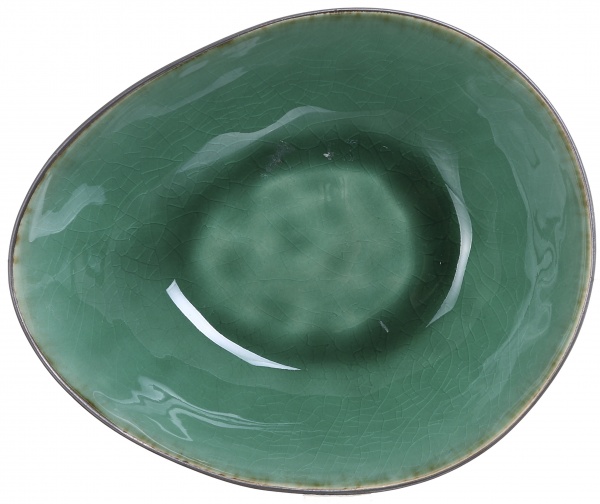 Салатник Glaze Green 20x17 см 2 сорт Bella Vita