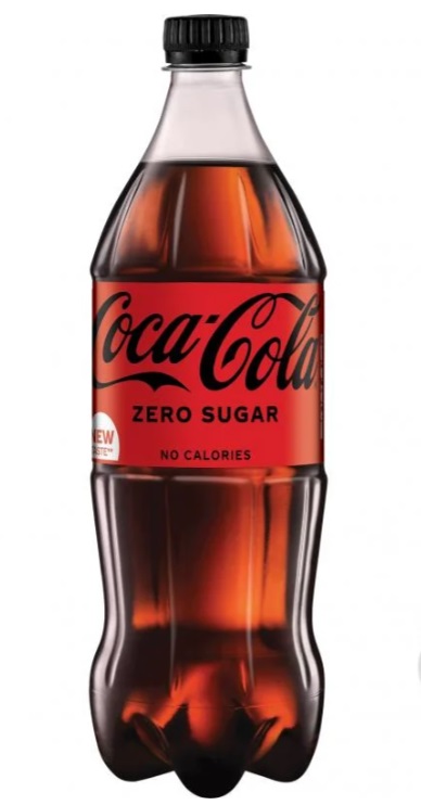 Безалкогольный напиток Coca-Cola Zero 1 л 
