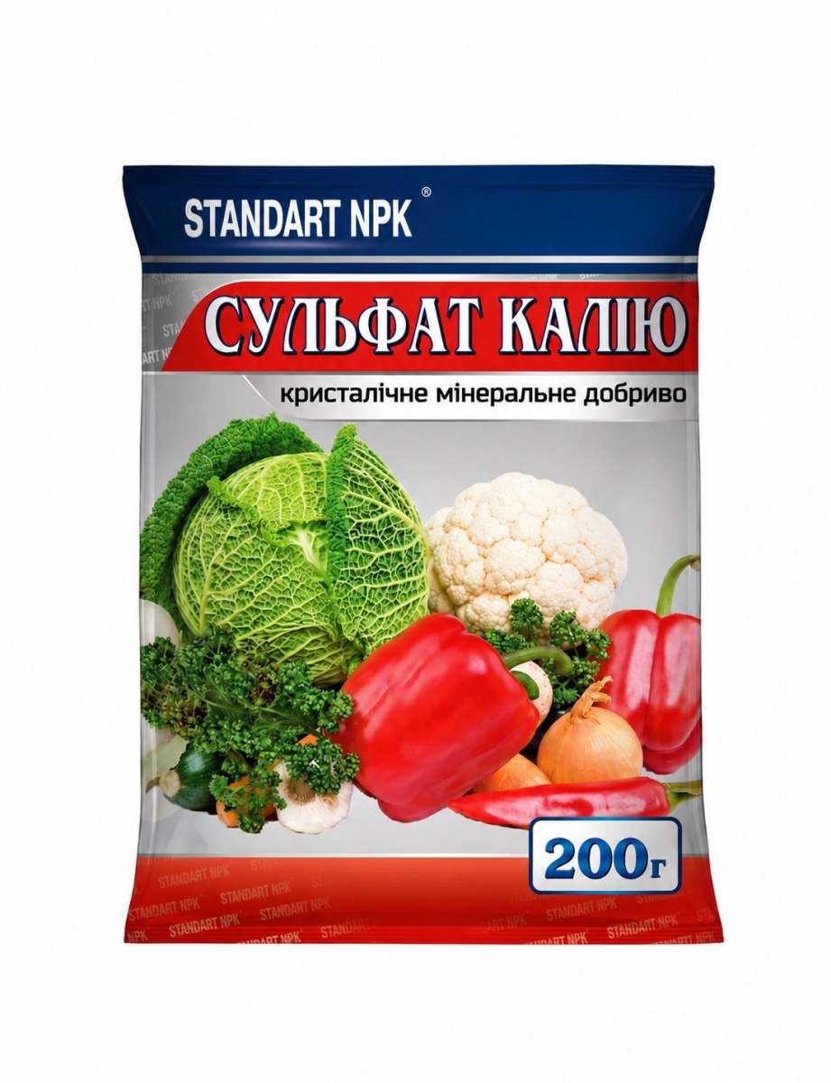 Сульфат калия Standart NPK 200 г — фото 1