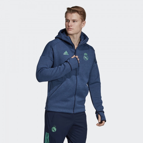 Джемпер Adidas REAL ZNE HD 3.0 DX8699 р. S синій