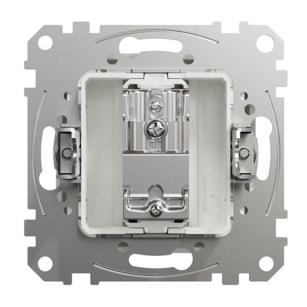 Розетка TV оконечная Schneider Electric Sedna Design без шторок без крышки белый SDD111471