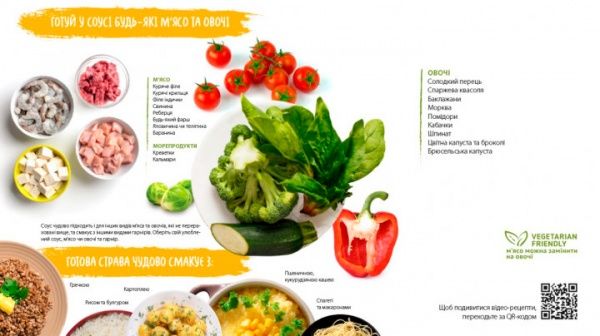 Соус Приправка Готовим овощи и мясо Карри с кокосовым молоком и кафир-лаймом 140 г