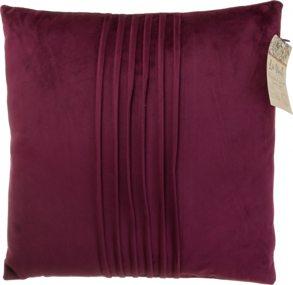 Подушка декоративна Lipari 45x45 см бордовий La Nuit 