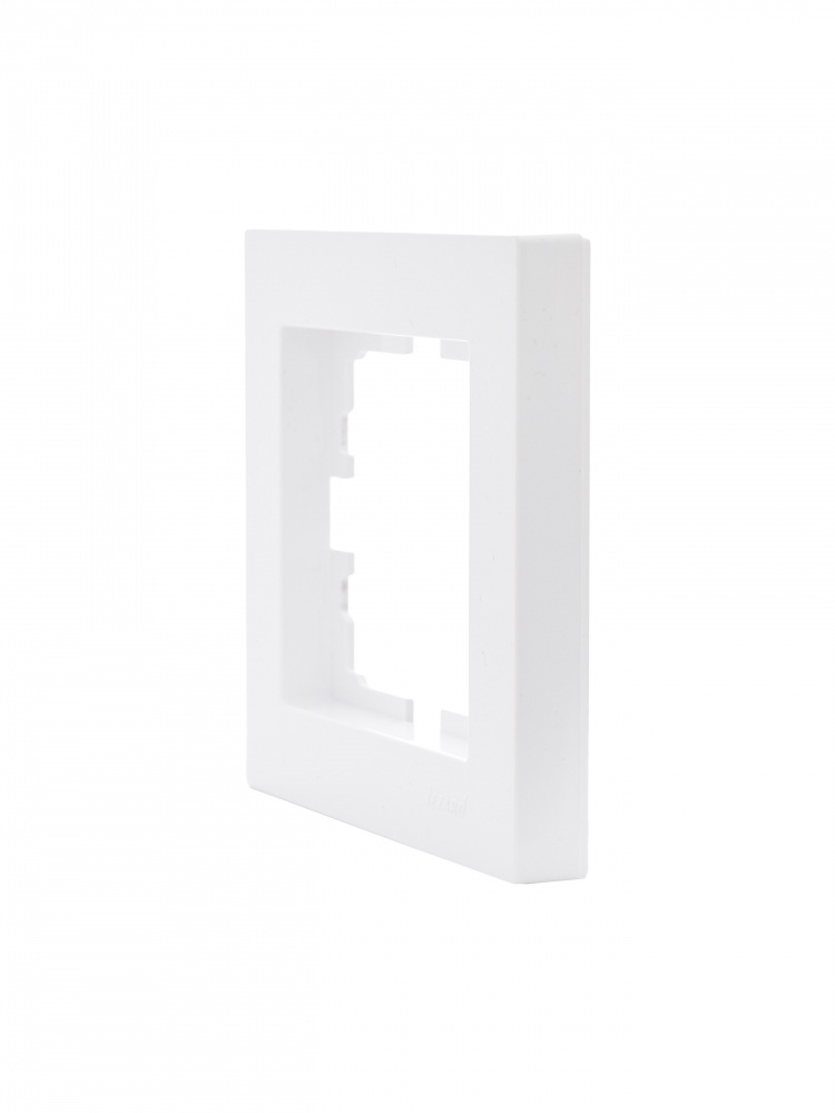Рамка одномісна Lezard Vesna білий 742-0200-146