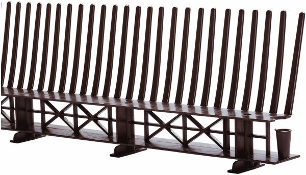 Гребень свеса 4ROOF коричневый 1м