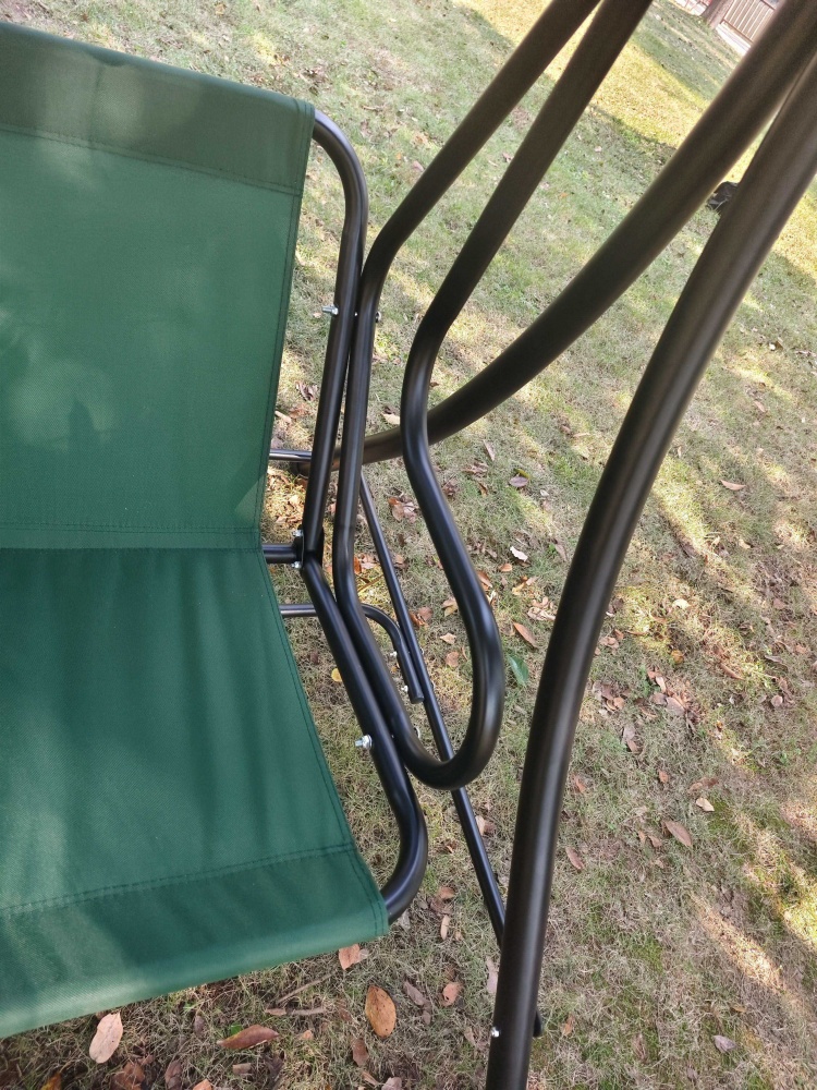 Гойдалка з навісом UP! (Underprice) SW103 Грейс-листя 190х125х164 см