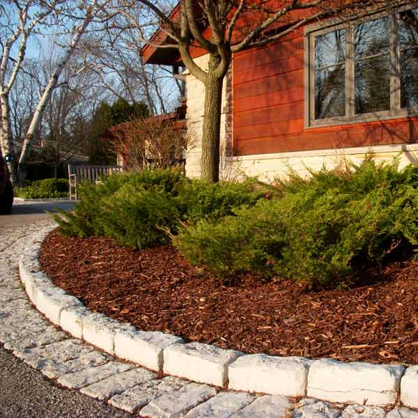 Мульча древесная декоративная колорированная, цвет КАШТАН 70 л