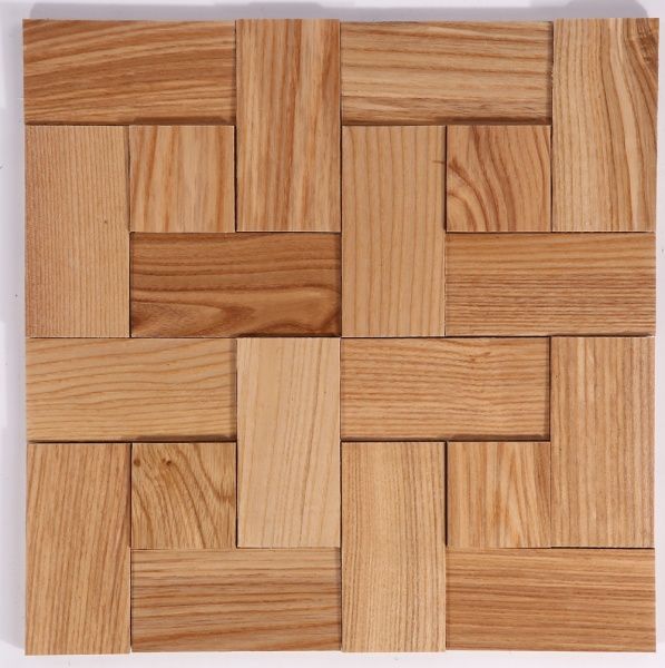 Декоративная панель деревянная Мозаика Enfasi Дуб Натур 270х270 мм