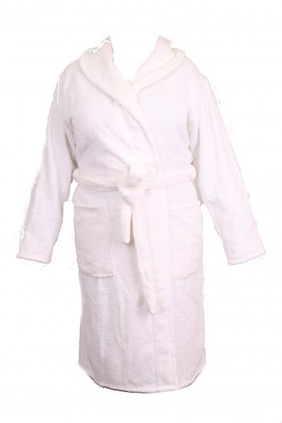 Халат махровый La Nuit White р. XL белый 
