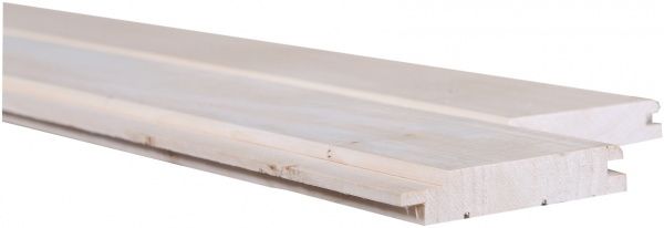 Вагонка деревянная в/с липовая цельная 15x85x1800 мм (уп. 5 шт.)