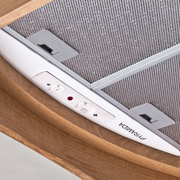 Витяжка Pyramida R white 60 см