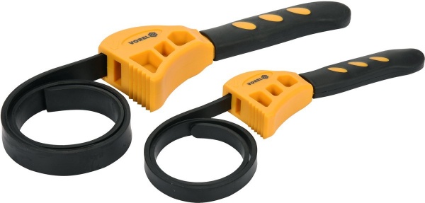 Ключ для демонтажа масляного фильтра Vorel O= 10- 110 мм та O= 40- 160 мм 2 шт.