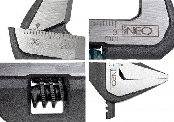 Ключ разводной гаечный NEO tools кованый 50 мм. 03-016