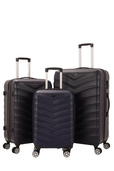 Чемодан 70 л черный MCS V343 на 4 колесах M 24