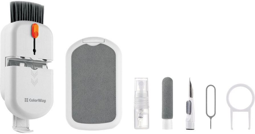 Набор ColorWay 10 в 1 для очистки наушников/клавиатуры (CW-1111)