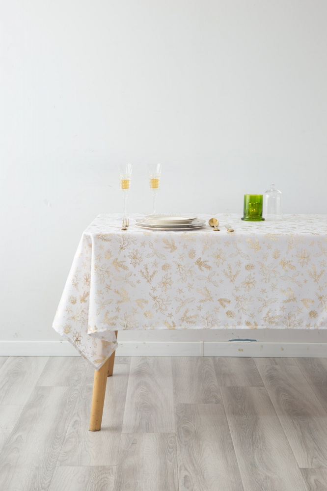 Скатертина Nuovo 140x220 см білий Sensio